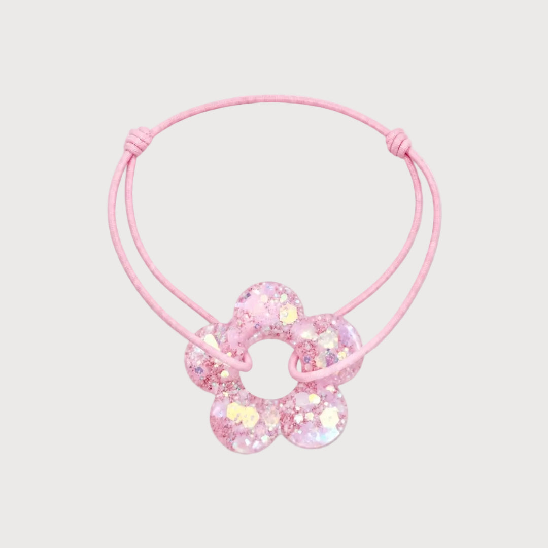 Flora - rose paillettes