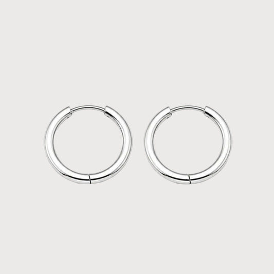 Anneaux lisses argent 1,6 cm